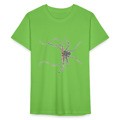 Männer Fruit of the Loom T-Shirt Euphrynichus bacillifer - Hellgrün