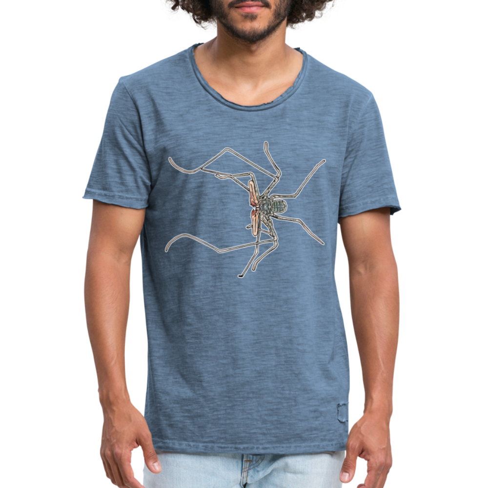 Männer Vintage T-Shirt Euphrynichus bacillifer - Vintage Denim