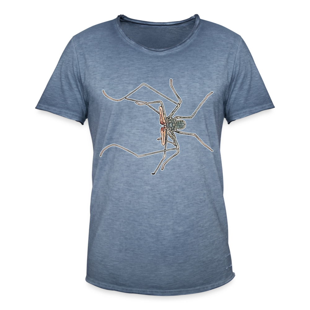 Männer Vintage T-Shirt Euphrynichus bacillifer - Vintage Denim