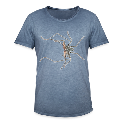 Männer Vintage T-Shirt Euphrynichus bacillifer - Vintage Denim