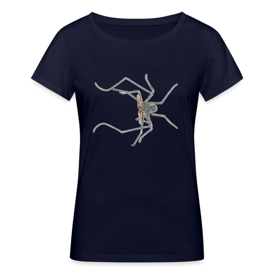 Frauen Stanley & Stella Bio-T-Shirt Euphrynichus bacillifer - Navy