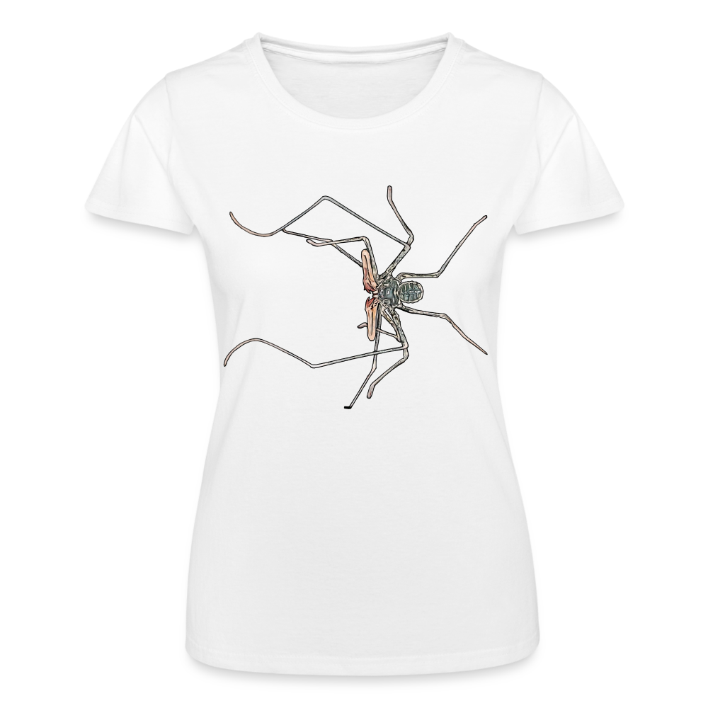 Frauen Fruit of the Loom T-Shirt Euphrynichus bacillifer - weiß