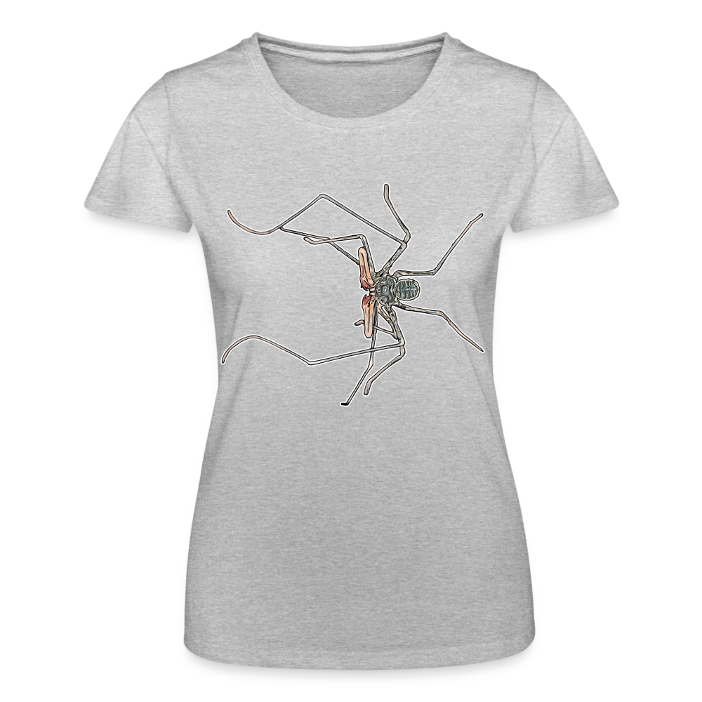 Frauen Fruit of the Loom T-Shirt Euphrynichus bacillifer - Grau meliert