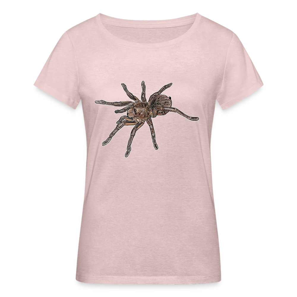 Frauen Stanley & Stella Bio-T-Shirt Theraphosa stirmi juvenile - Rosa-Creme meliert