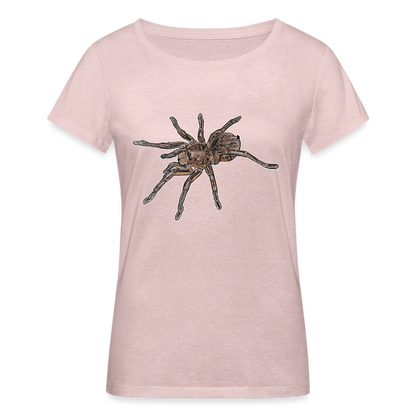 Frauen Stanley & Stella Bio-T-Shirt Theraphosa stirmi juvenile - Rosa-Creme meliert