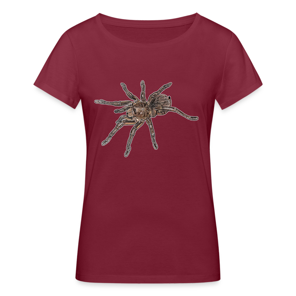 Frauen Stanley & Stella Bio-T-Shirt Theraphosa stirmi juvenile - Burgunderrot