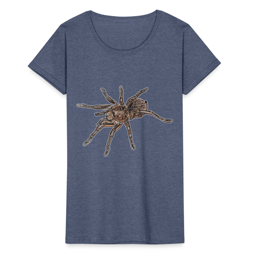 Frauen Fruit of the Loom T-Shirt Theraphosa stirmi juvenile - Navy meliert