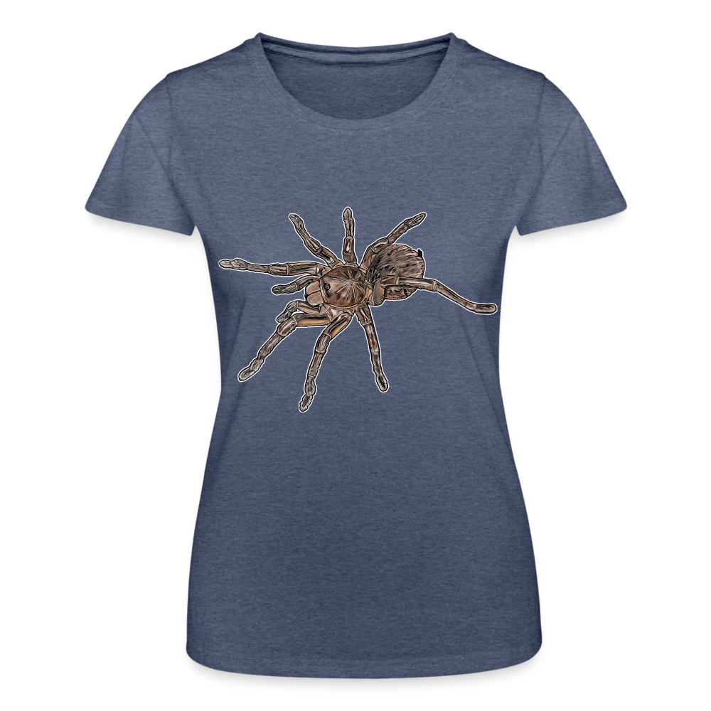 Frauen Fruit of the Loom T-Shirt Theraphosa stirmi juvenile - Navy meliert