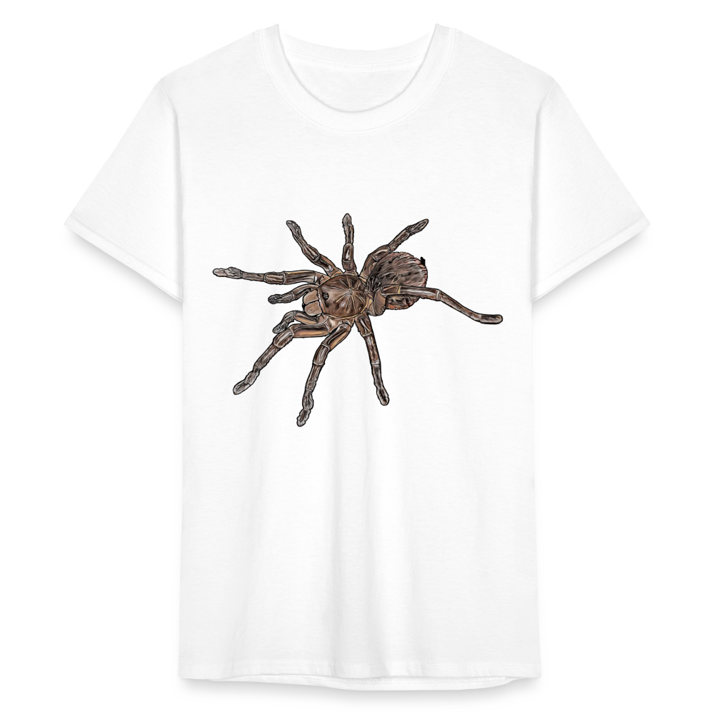 Männer Fruit of the Loom T-Shirt Theraphosa stirmi juvenile - weiß