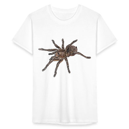 Männer Fruit of the Loom T-Shirt Theraphosa stirmi juvenile - weiß