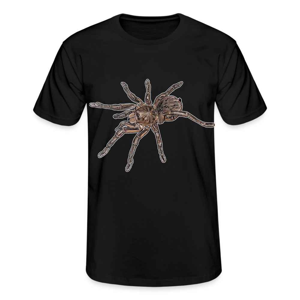 Männer Fruit of the Loom T-Shirt Theraphosa stirmi juvenile - Schwarz