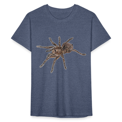 Männer Fruit of the Loom T-Shirt Theraphosa stirmi juvenile - Navy meliert