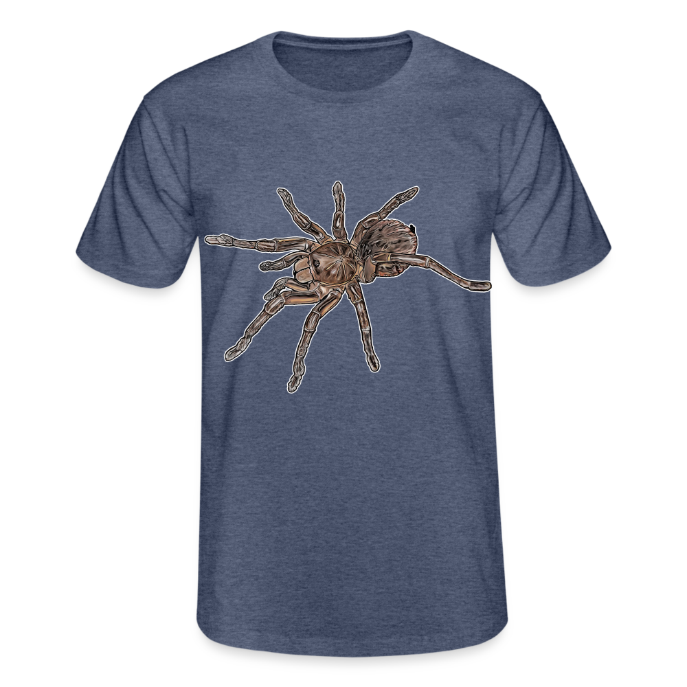 Männer Fruit of the Loom T-Shirt Theraphosa stirmi juvenile - Navy meliert
