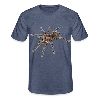 Männer Fruit of the Loom T-Shirt Theraphosa stirmi juvenile - Navy meliert