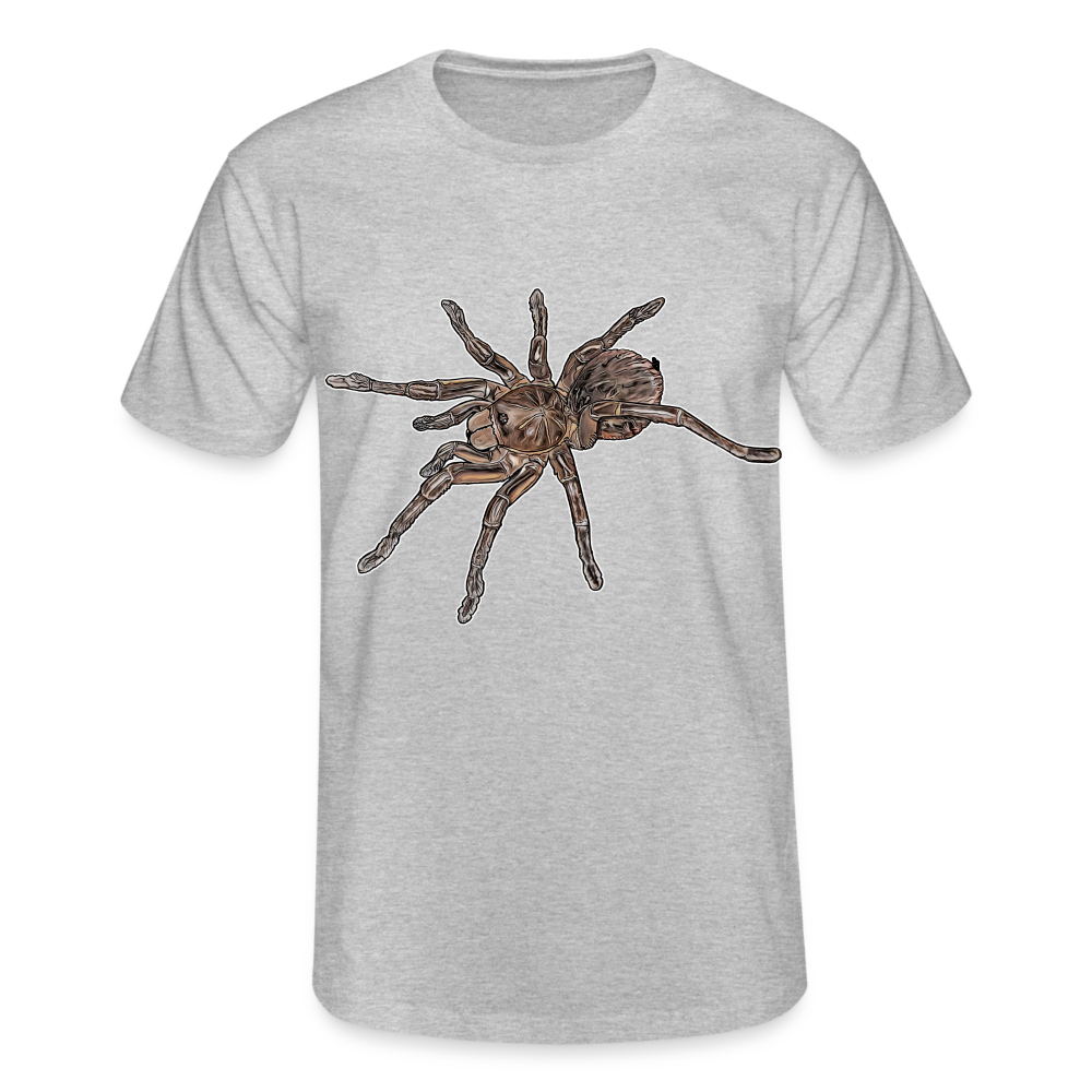 Männer Fruit of the Loom T-Shirt Theraphosa stirmi juvenile - Grau meliert