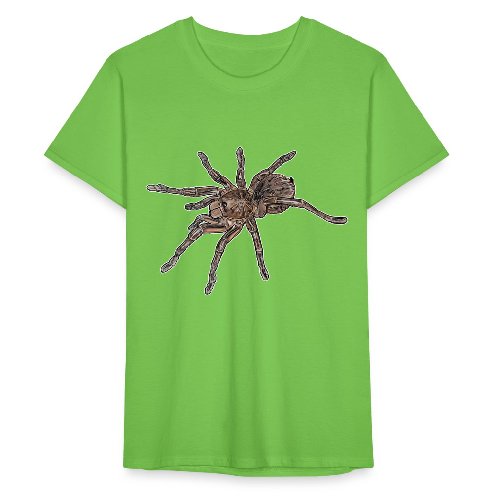 Männer Fruit of the Loom T-Shirt Theraphosa stirmi juvenile - Hellgrün