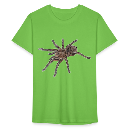 Männer Fruit of the Loom T-Shirt Theraphosa stirmi juvenile - Hellgrün