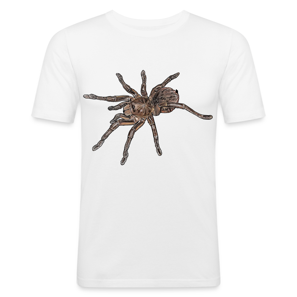 Männer Slim Fit T-Shirt Theraphosa stirmi juvenile - weiß