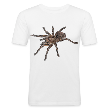 Männer Slim Fit T-Shirt Theraphosa stirmi juvenile - weiß