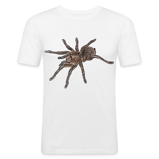 Männer Slim Fit T-Shirt Theraphosa stirmi juvenile - weiß