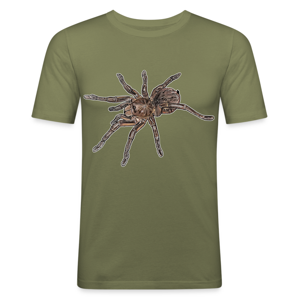 Männer Slim Fit T-Shirt Theraphosa stirmi juvenile - khaki Grün
