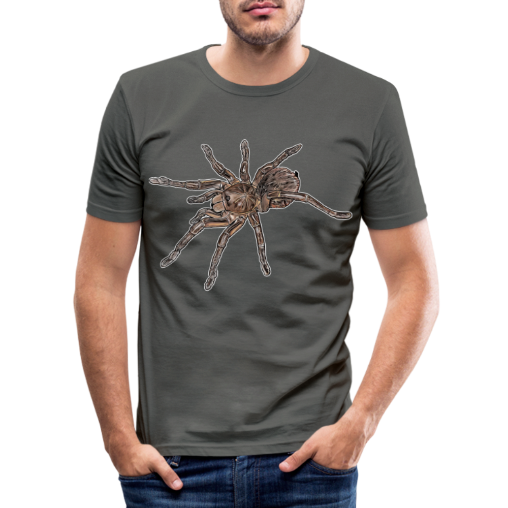 Männer Slim Fit T-Shirt Theraphosa stirmi juvenile - Graphite