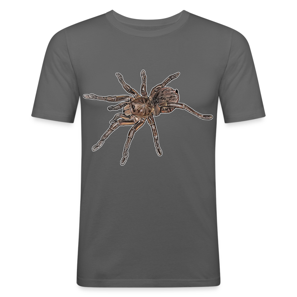 Männer Slim Fit T-Shirt Theraphosa stirmi juvenile - Graphite