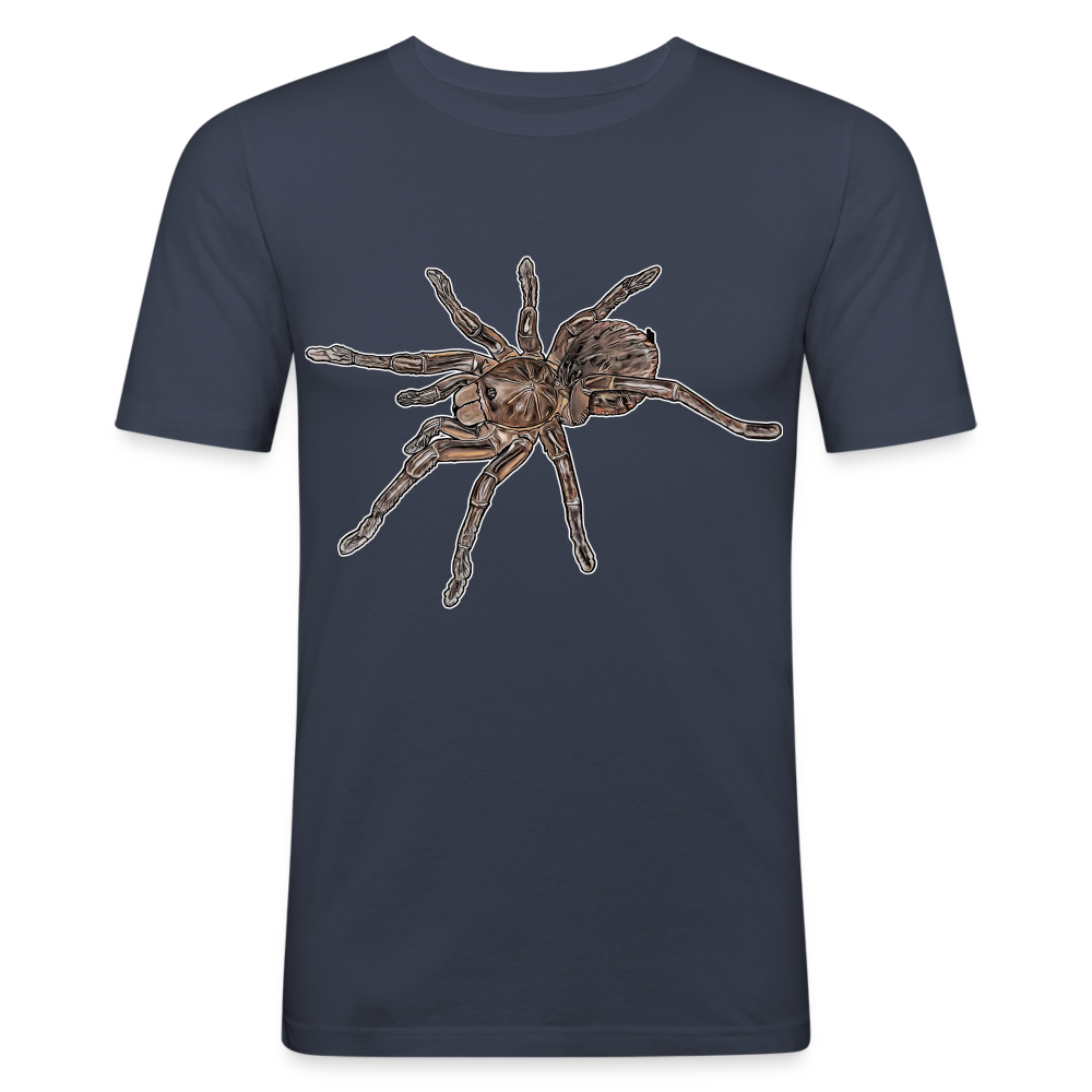 Männer Slim Fit T-Shirt Theraphosa stirmi juvenile - Navy