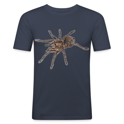 Männer Slim Fit T-Shirt Theraphosa stirmi juvenile - Navy