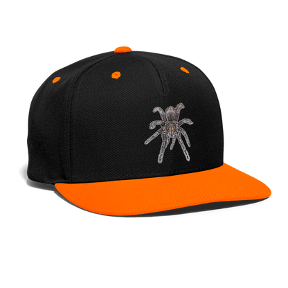 Cappy Kontrast Snapback Pamphobeteus sp Machala juvenile - Schwarz/Neonorange