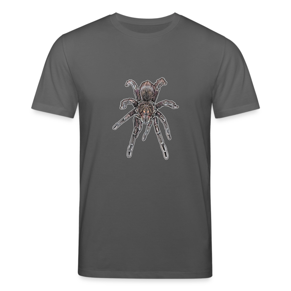 Männer Stanley & Stella Bio-T-Shirt Pamphobeteus sp Machala juvenile - Anthrazit