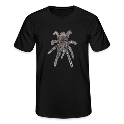 Männer Fruit of the Loom T-Shirt Pamphobeteus sp Machala juvenile - Schwarz