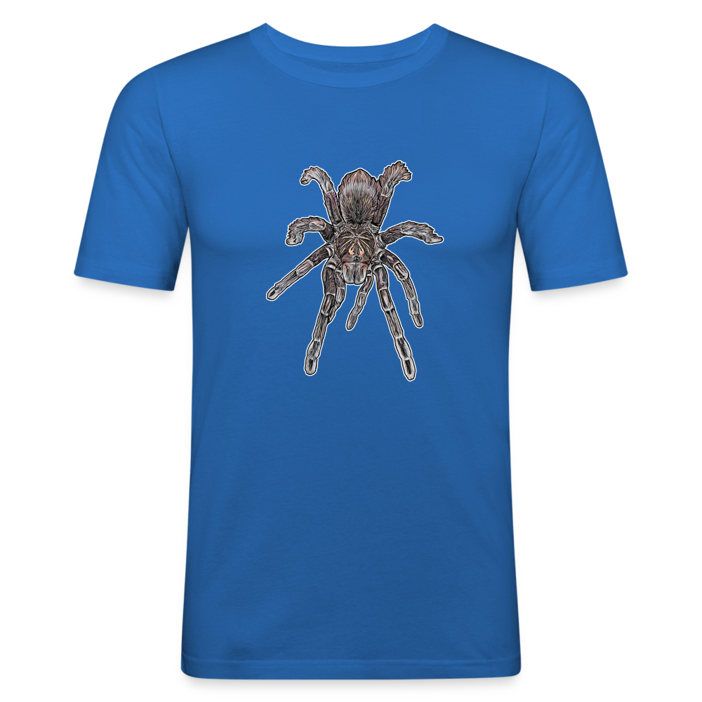 Männer Slim Fit T-Shirt Pamphobeteus sp Machala juvenile - Königsblau