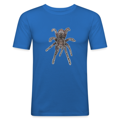 Männer Slim Fit T-Shirt Pamphobeteus sp Machala juvenile - Königsblau