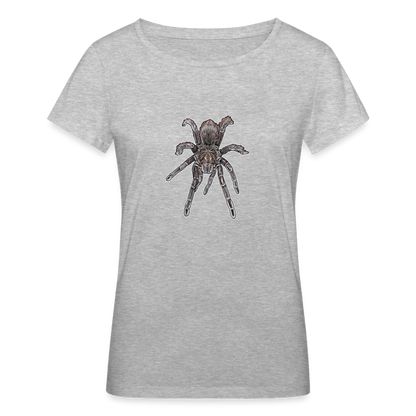 Frauen Stanley & Stella Bio-T-Shirt Pamphobeteus sp Machala juvenile - Grau meliert