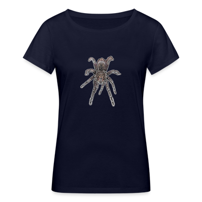 Frauen Stanley & Stella Bio-T-Shirt Pamphobeteus sp Machala juvenile - Navy