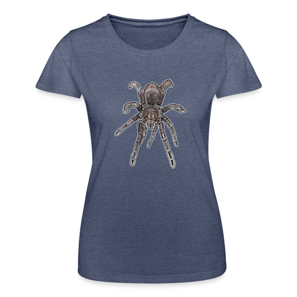 Frauen Fruit of the Loom T-Shirt Pamphobeteus sp Machala juvenile - Navy meliert
