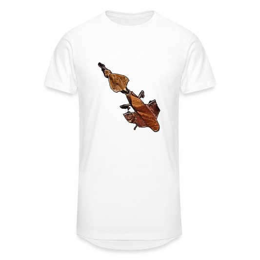 Männer Urban Longshirt Phyllocrania paradoxa female - weiß