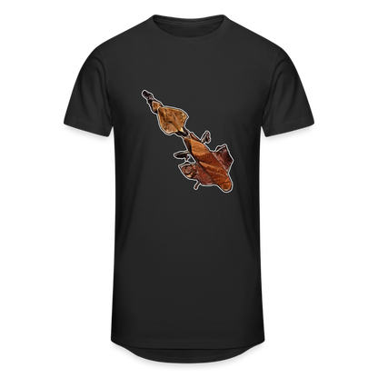 Männer Urban Longshirt Phyllocrania paradoxa female - Schwarz