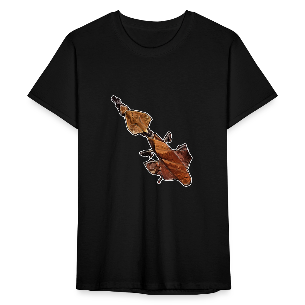 Männer Fruit of the Loom T-Shirt Phyllocrania paradoxa female - Schwarz