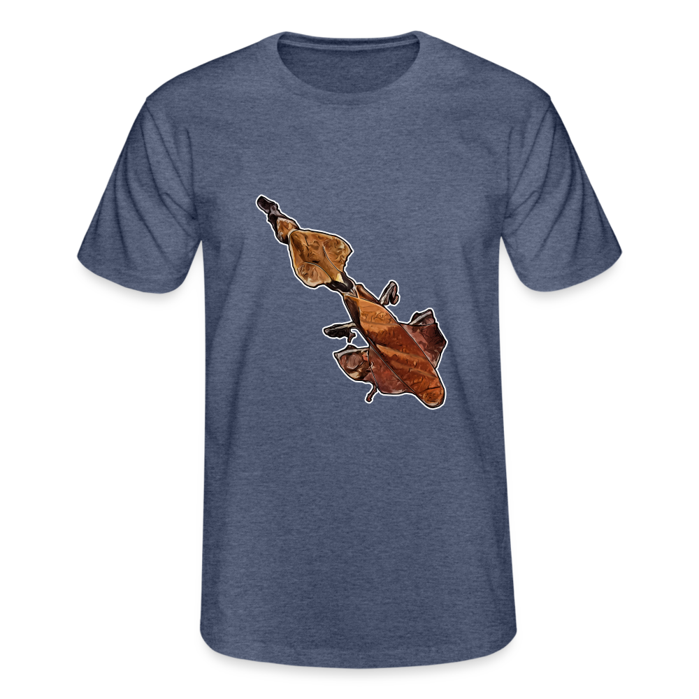 Männer Fruit of the Loom T-Shirt Phyllocrania paradoxa female - Navy meliert