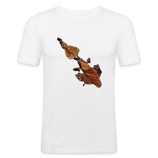 Männer Slim Fit T-Shirt Phyllocrania paradoxa female - weiß