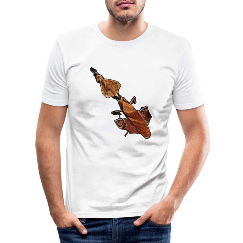 Männer Slim Fit T-Shirt Phyllocrania paradoxa female - weiß