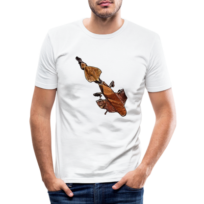 Männer Slim Fit T-Shirt Phyllocrania paradoxa female - weiß