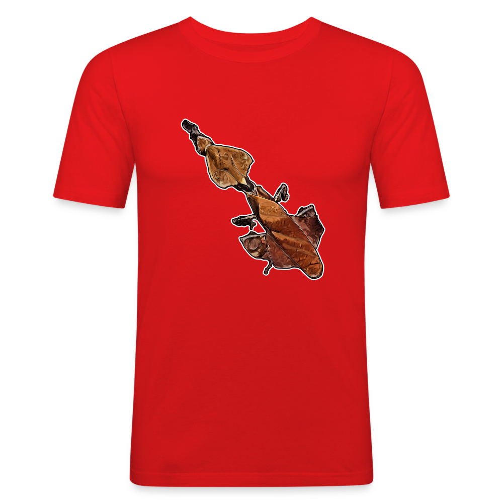 Männer Slim Fit T-Shirt Phyllocrania paradoxa female - Rot