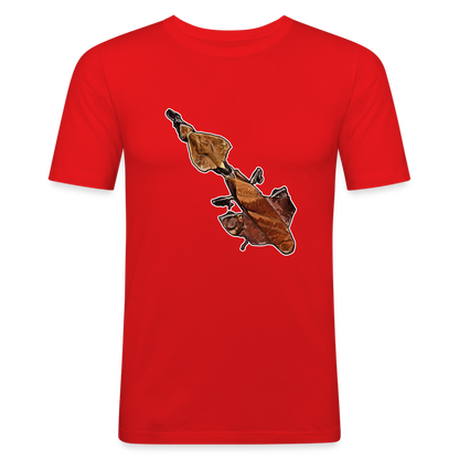Männer Slim Fit T-Shirt Phyllocrania paradoxa female - Rot