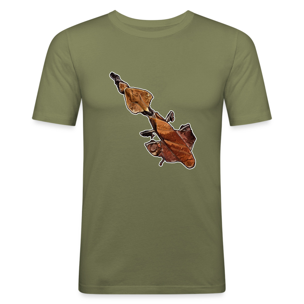 Männer Slim Fit T-Shirt Phyllocrania paradoxa female - khaki Grün