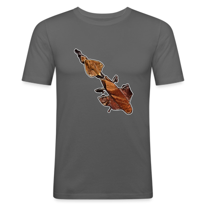 Männer Slim Fit T-Shirt Phyllocrania paradoxa female - Graphite