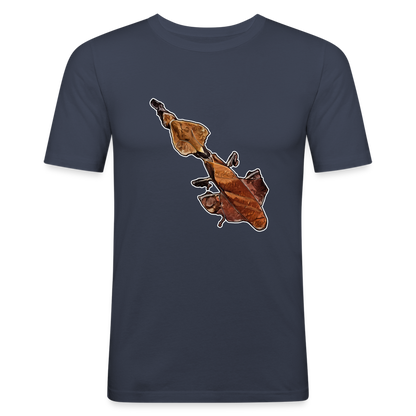 Männer Slim Fit T-Shirt Phyllocrania paradoxa female - Navy