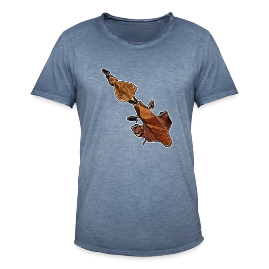 Männer Vintage T-Shirt Phyllocrania paradoxa female - Vintage Denim